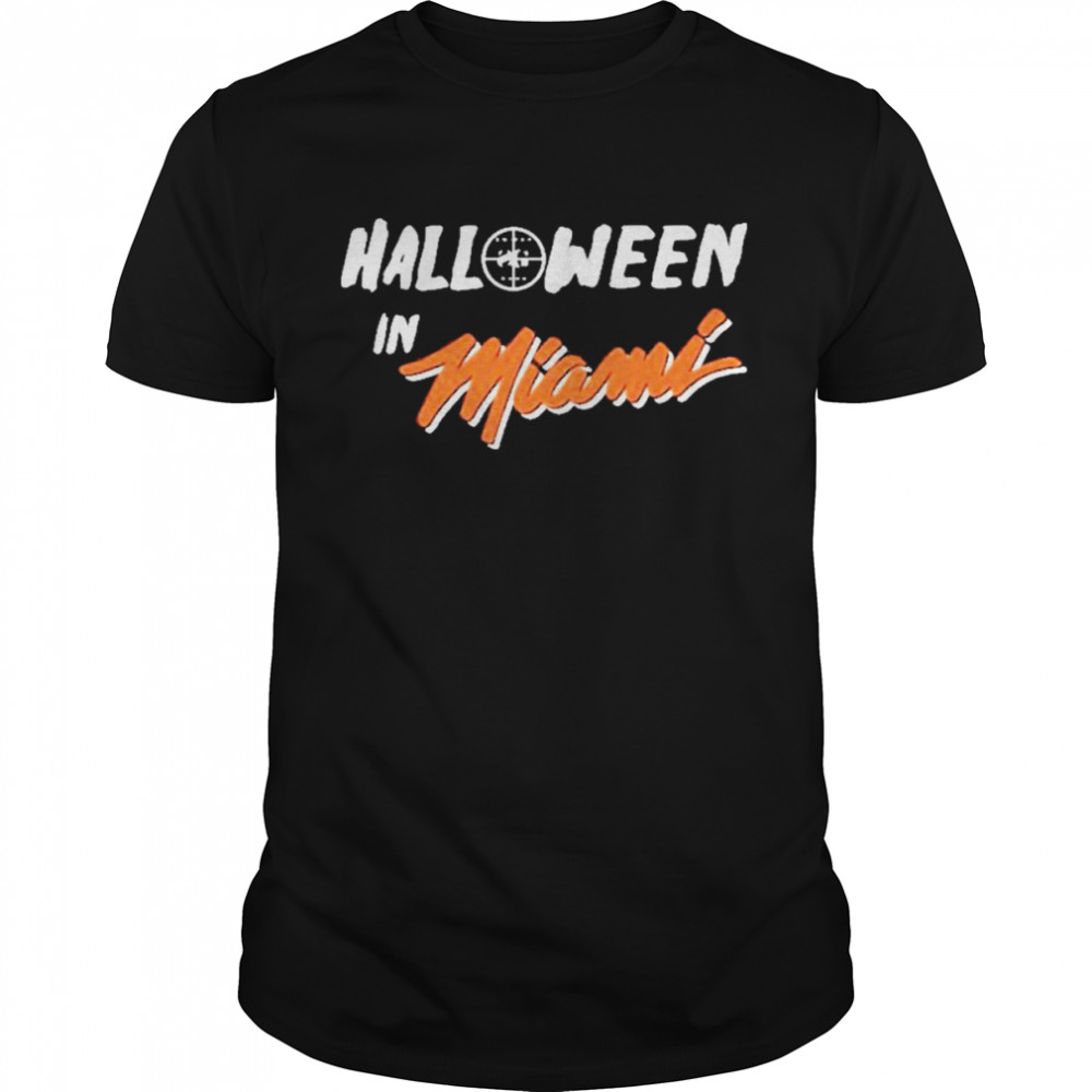 Sniper gang apparel halloween in miamI shirt Classic Men's T-shirt