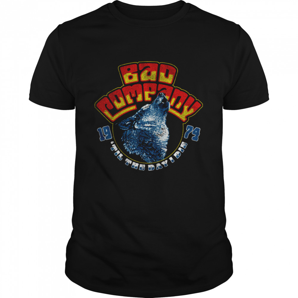 Bad Company Wolf Head 74 shirt Classic Men's T-shirt
