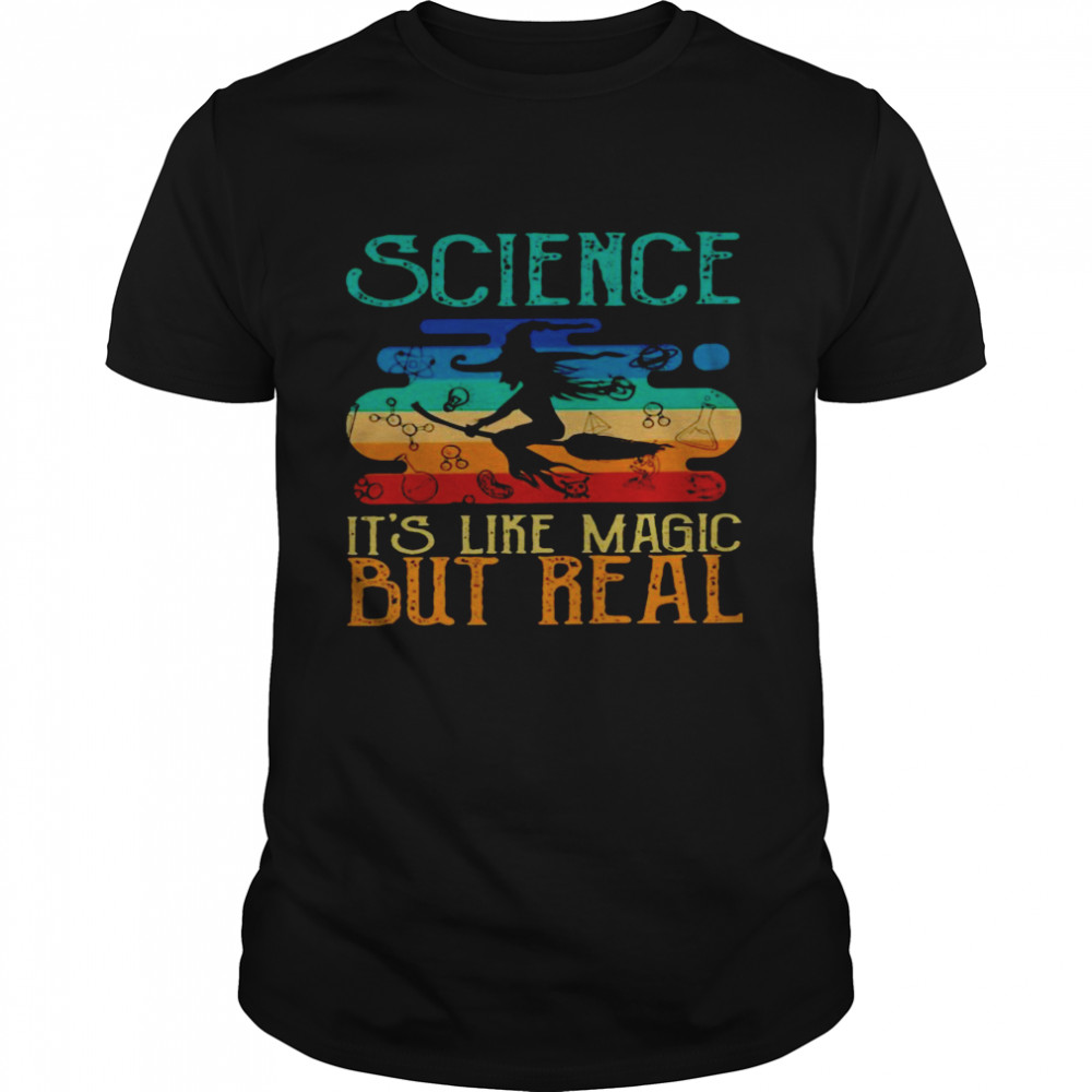 Science it’s like magic but real shirt Classic Men's T-shirt