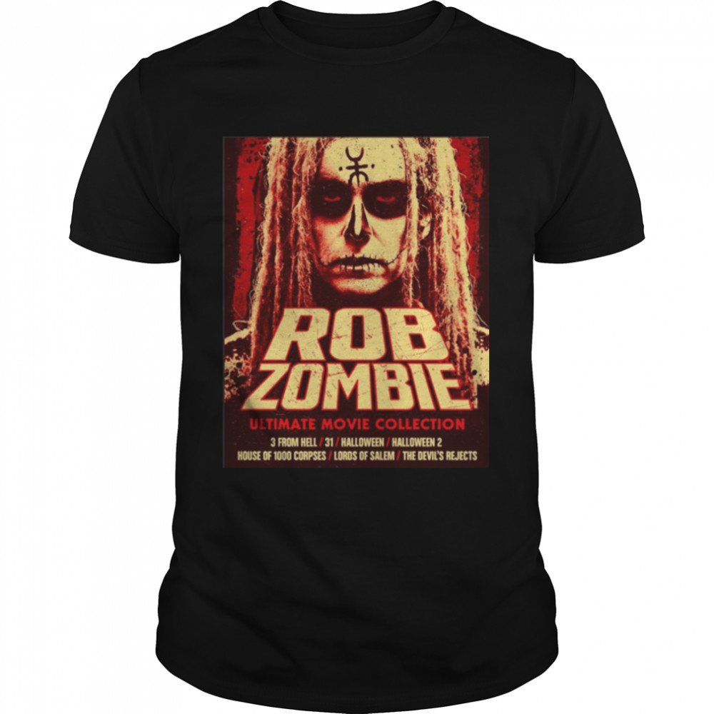Rob Zombie Ultimate Movie Collection Halloween  Classic Men's T-shirt