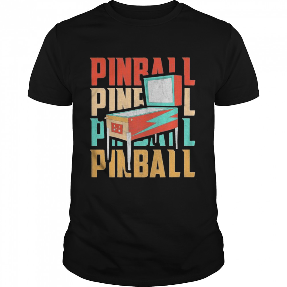 Retro Pinball shirt Classic Men's T-shirt