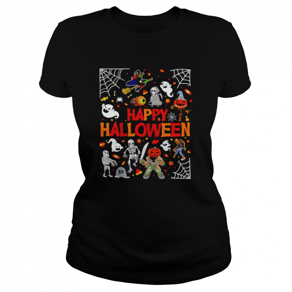 Happy Halloween Scary 2021 shirt Classic Women's T-shirt