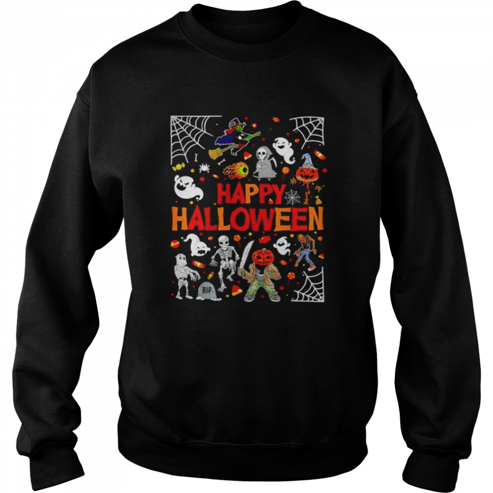 Happy Halloween Scary 2021 shirt Unisex Sweatshirt