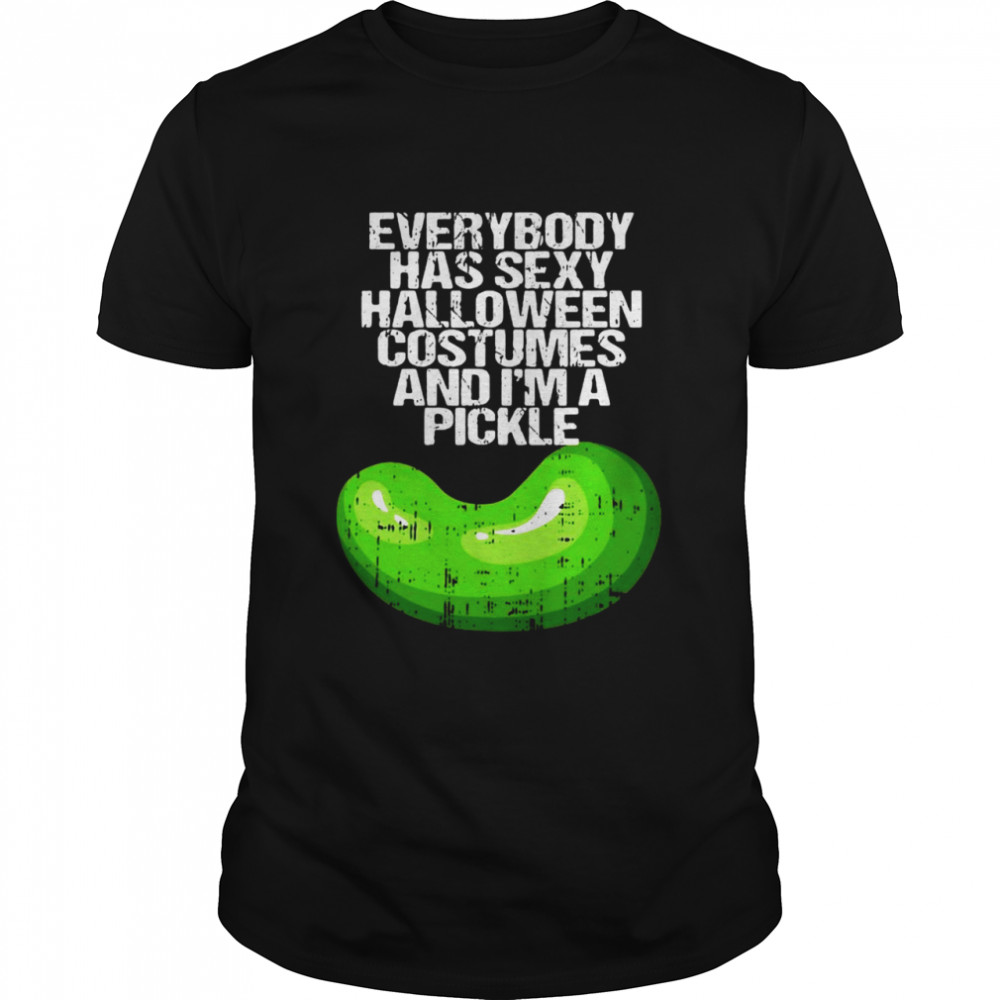 I’m A Pickle Costume Funny Easy Fruits Halloween T-shirt Classic Men's T-shirt