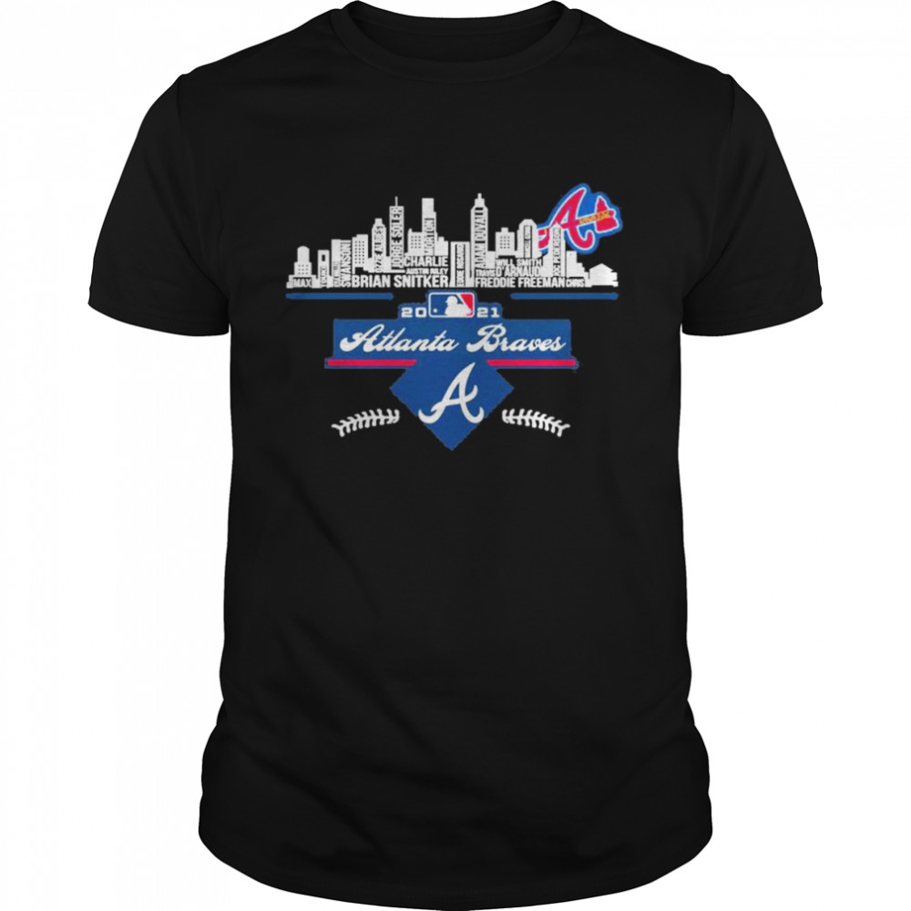 Atlanta City 2021 Atlanta Braves tee  Classic Men's T-shirt