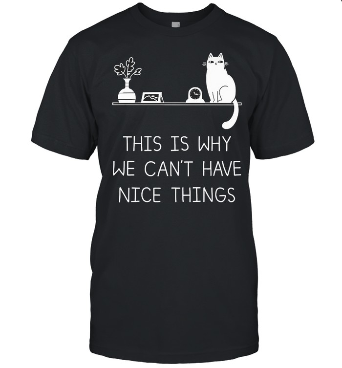 Cat This Is Why We Can’t Have Nice Things  Classic Men's T-shirt