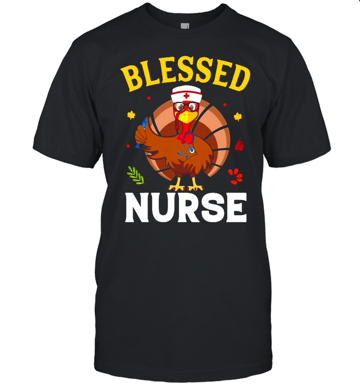 Turkey Chicken Blessed Nurse T-shirt Classic Men's T-shirt