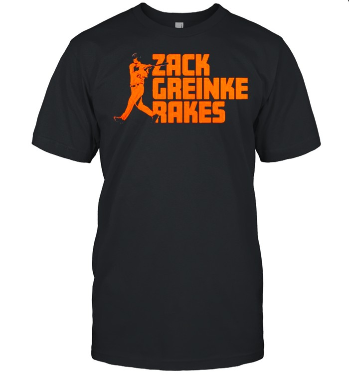 Zack Greinke Rakes Houston Astros shirt