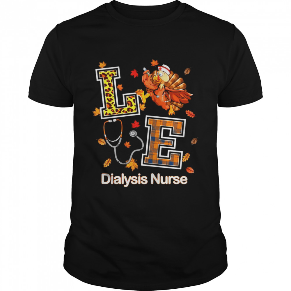 TruthahnLiebhaber Dialyse Krankenschwester Thanksgiving Nursing Kostüm  Classic Men's T-shirt