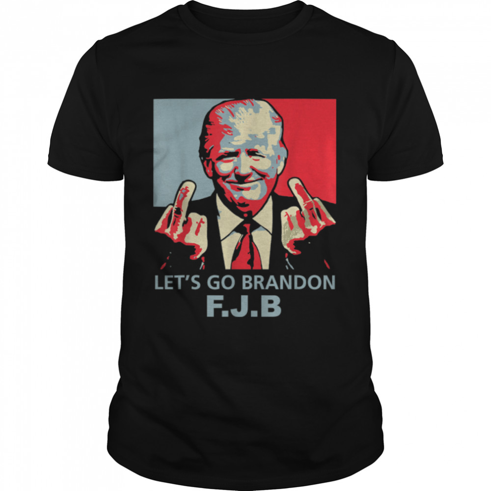 Let’s Go Brandon Conservative Anti Liberal, Biden Chant T- B09HWT4NDM Classic Men's T-shirt