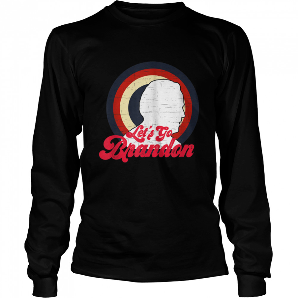 Let's Go Brandon Creepy Joe Christmas Sweater Anti Biden T- B09JX3T6FX Long Sleeved T-shirt