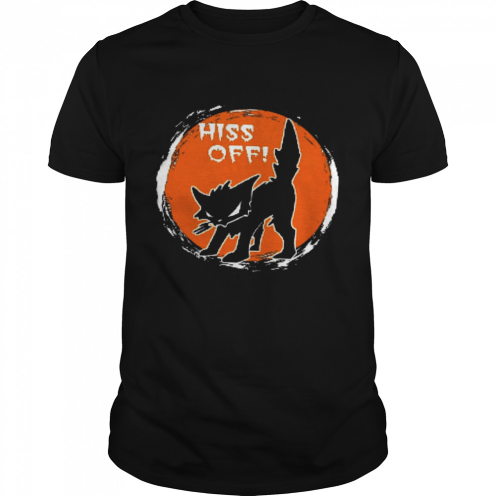 Hiss Off Cat  Classic Men's T-shirt