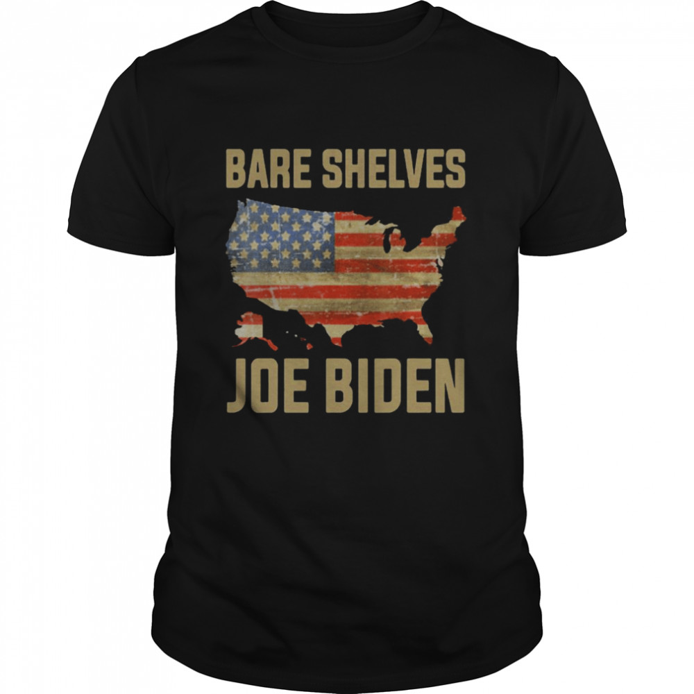 Bare Shelves Biden Funny Meme T-shirt Classic Men's T-shirt