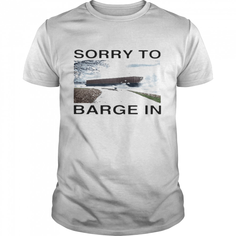 Vancouver Sorry To Barge In  Classic Men's T-shirt