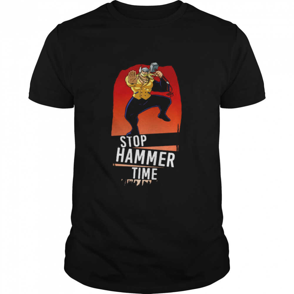 thor Stop Hammer Time  Classic Men's T-shirt