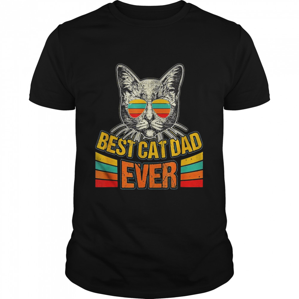 Cat Daddy Best Cat Dad Ever Cat Daddy  Classic Men's T-shirt