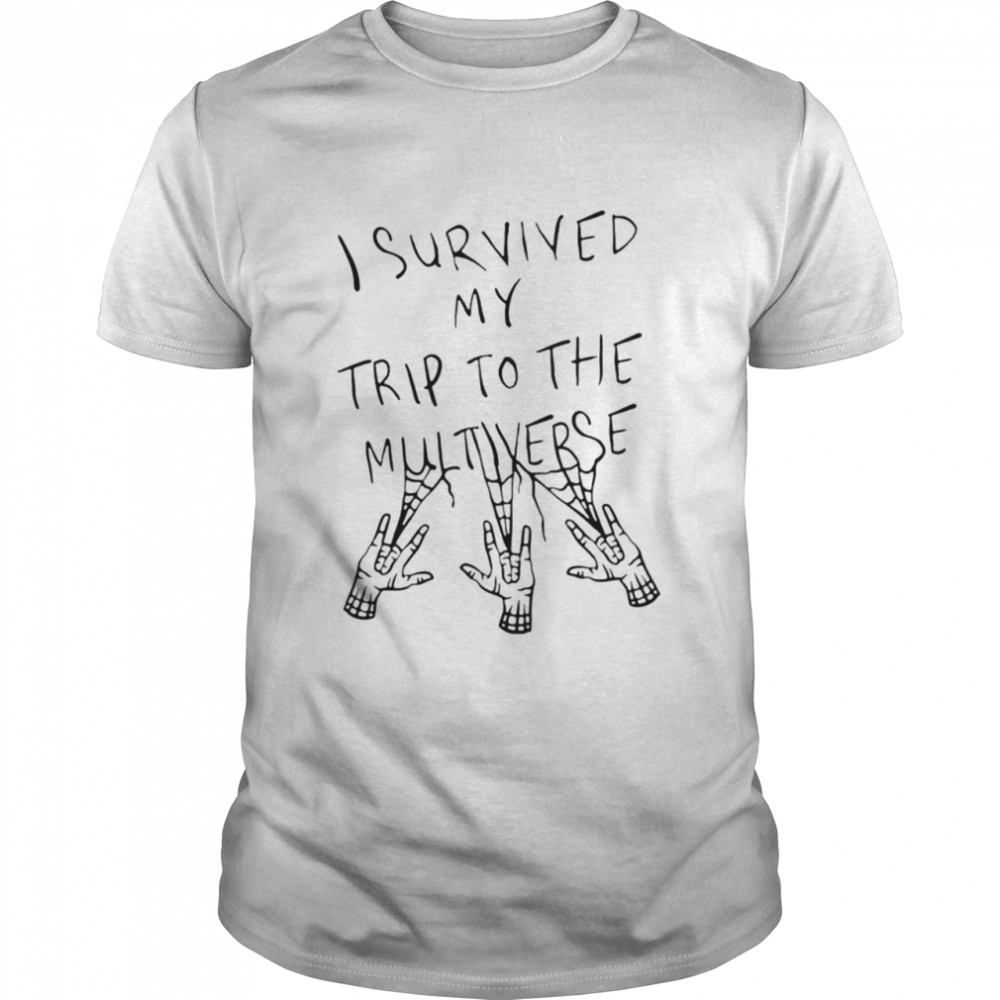 I survived my trip to the multiverse shirt Classic Men's T-shirt