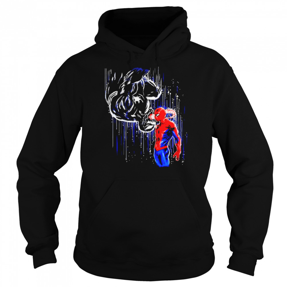 Spider-Man Venom surprise shirt Unisex Hoodie