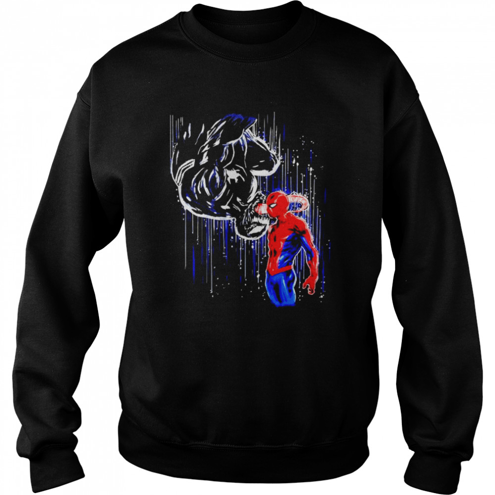 Spider-Man Venom surprise shirt Unisex Sweatshirt