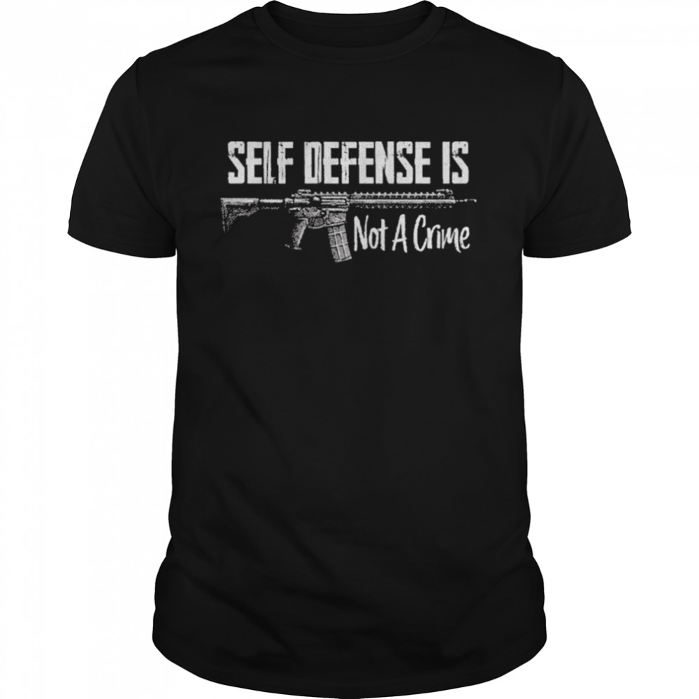 Self defense is not a crime shirt Classic Men's T-shirt