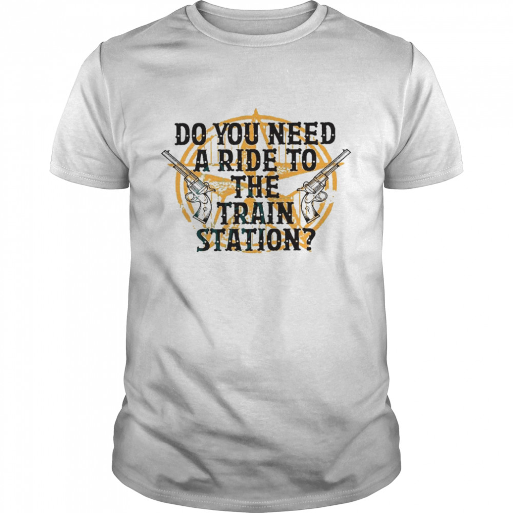 Do you need a ride to the train station shirt Classic Men's T-shirt