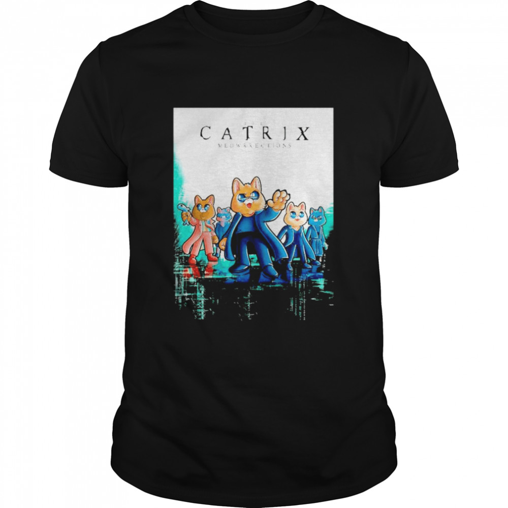 The Matrix the catrix meowreections shirt Classic Men's T-shirt