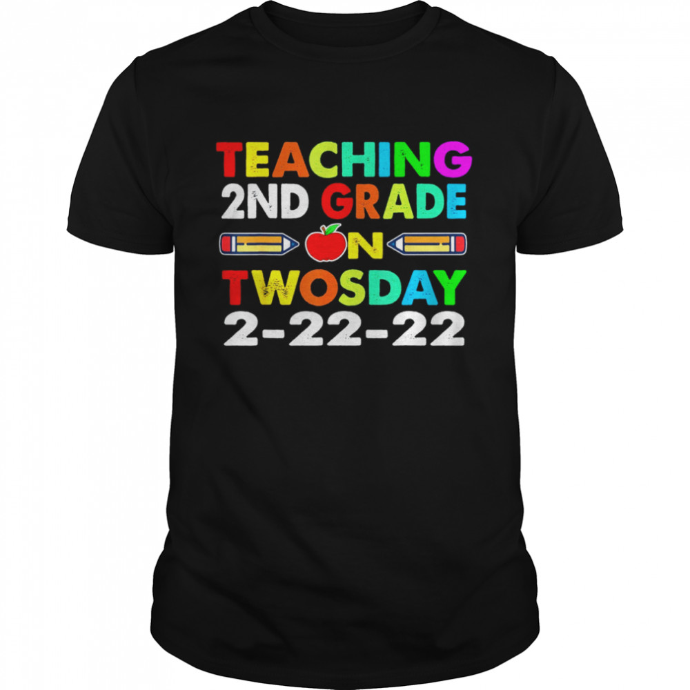 Teaching 2nd Grade On Twosday February 22nd 2022  Classic Men's T-shirt