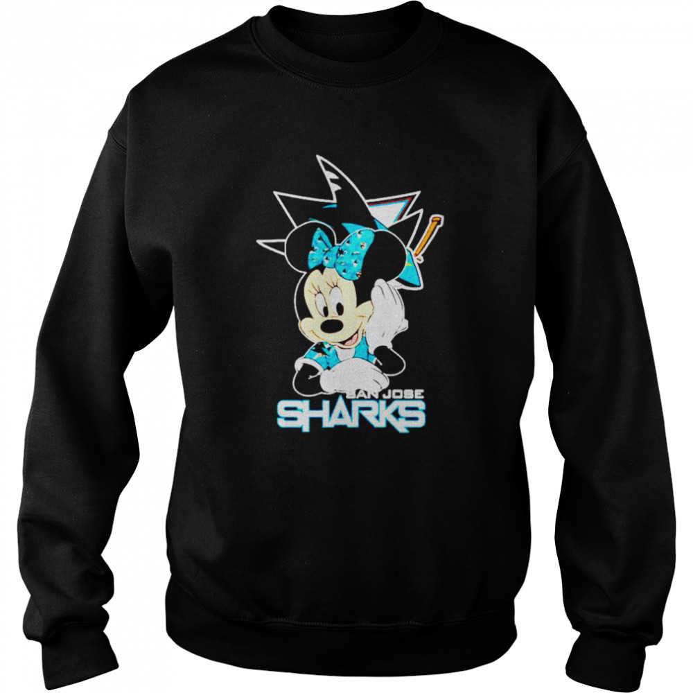 Mickey Mouse San Jose Sharks  Unisex Sweatshirt