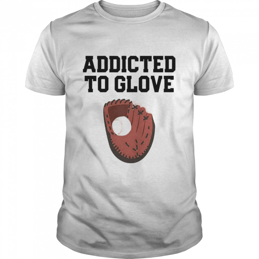 Baseball Puns Glove in Black for Baseball Players Shirt