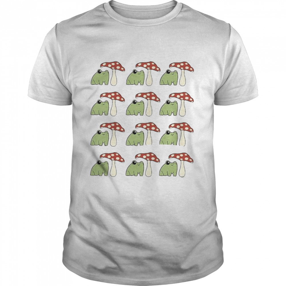 Frogs And Mushrooms Shirt