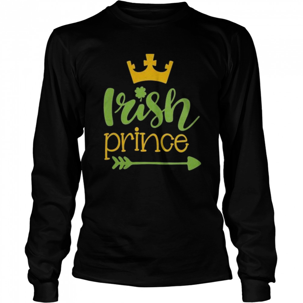 Irish Prince for St Patricks Day  Long Sleeved T-shirt