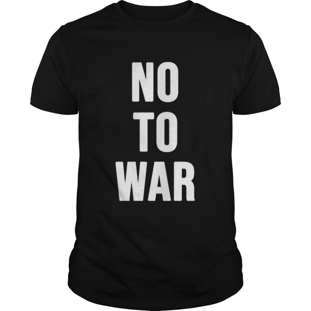 Ukraine No To War shirt Classic Men's T-shirt