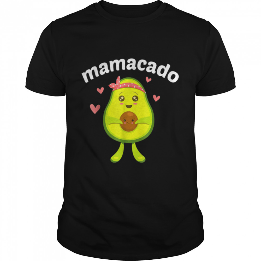 Mamacado Avocado Pregnant Mom Pregnancy Women Mother T-Shirt B09TPCMY79