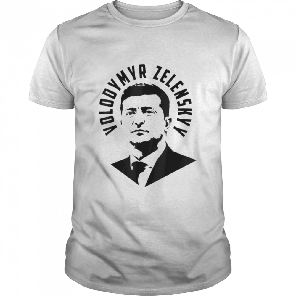 Hero Zelensky I Need Ammunition Not A Ride Ukraine Flag shirt Classic Men's T-shirt