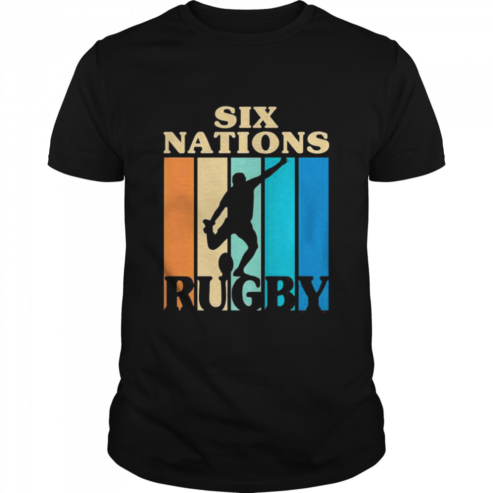 Rugby 6 Nations England France Wales Scotland Italy Ireland Shirt