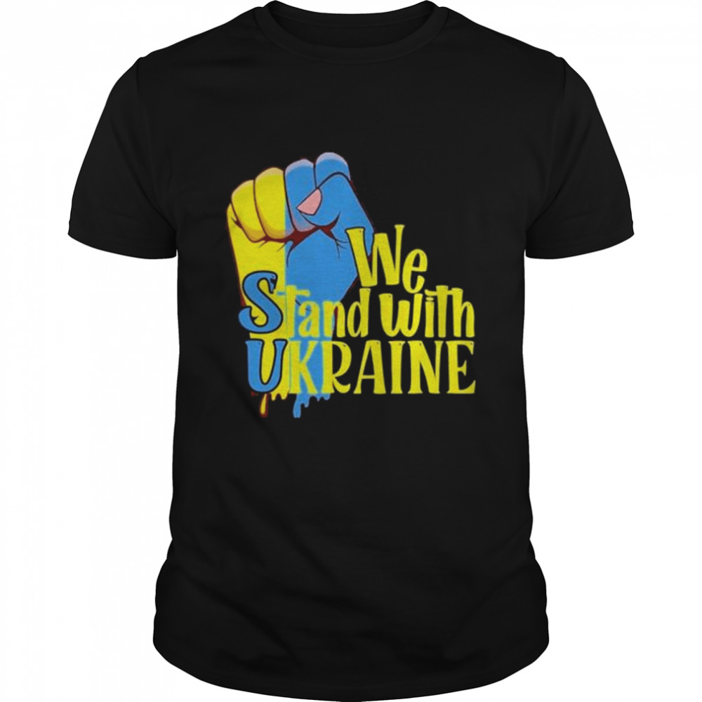 We Stand With Ukraine Ukrainian Flag Peace Ukraine shirt