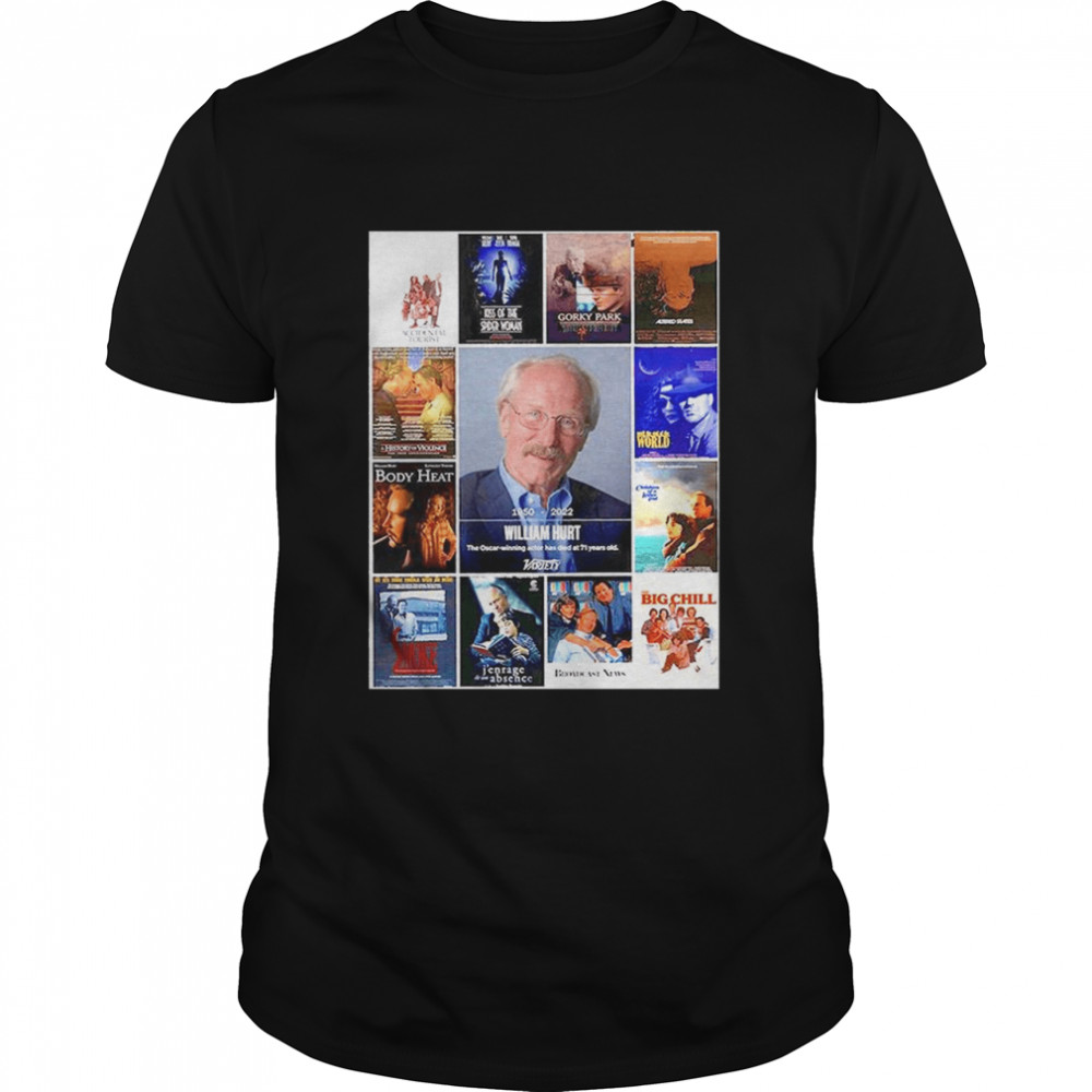 William Hurt 2022 RIP Memories shirt Classic Men's T-shirt