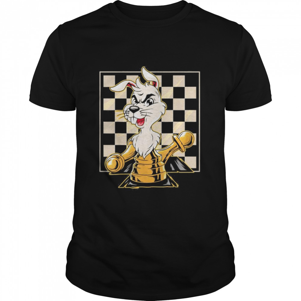 Rabbit Chessboard Chess T- Classic Men's T-shirt