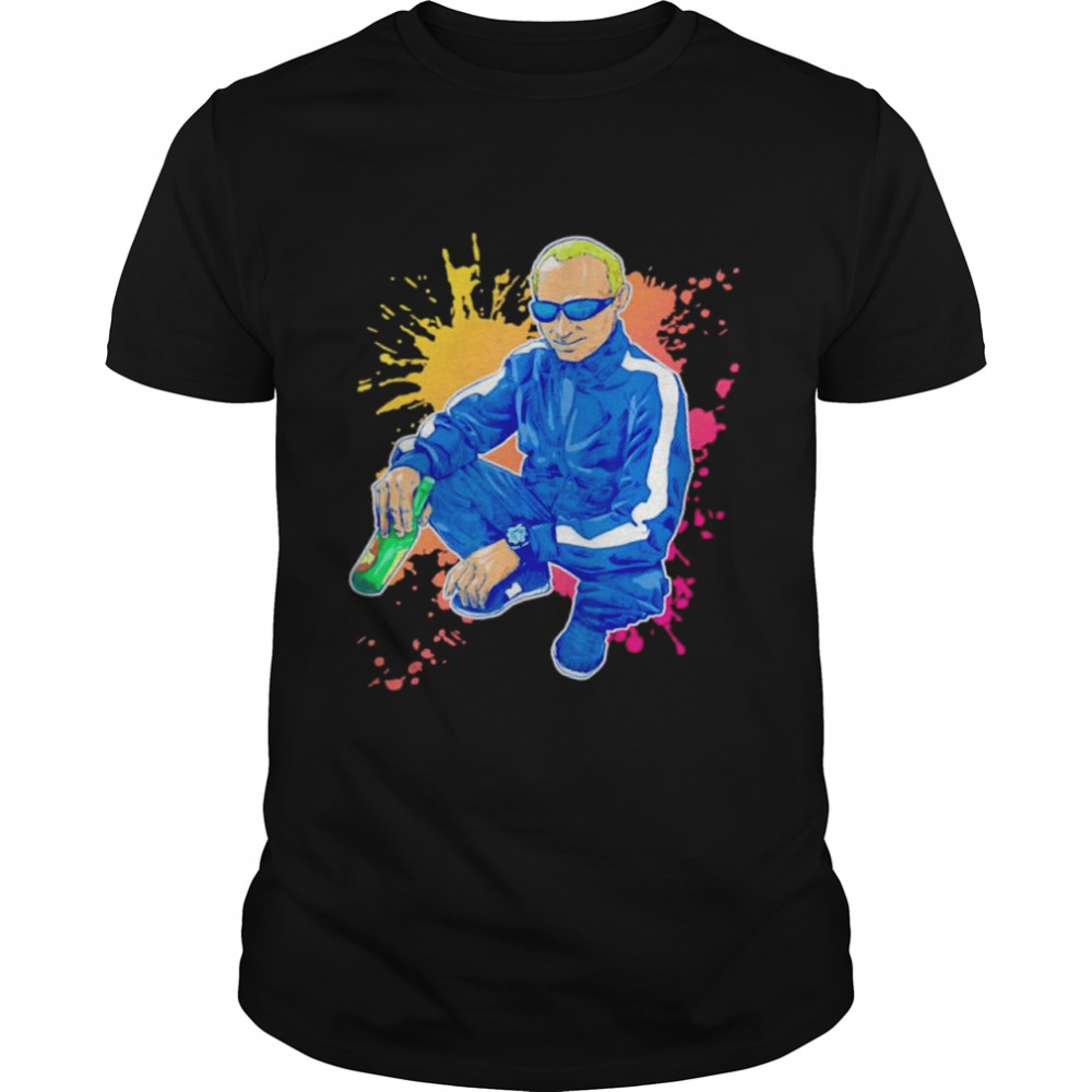 Putin doing the Russian squat shirt Classic Men's T-shirt