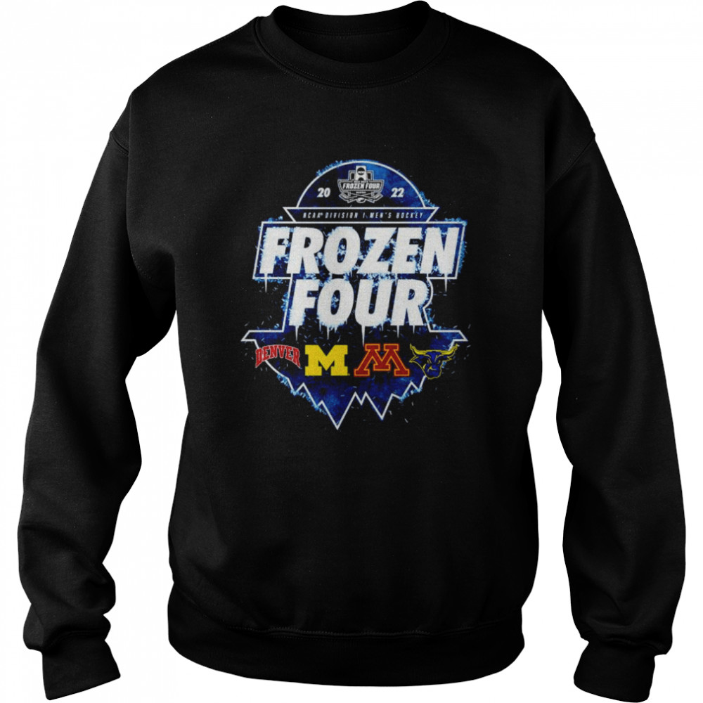 2022 NCAA Men’s Hockey Tournament Frozen Four T-shirt Unisex Sweatshirt