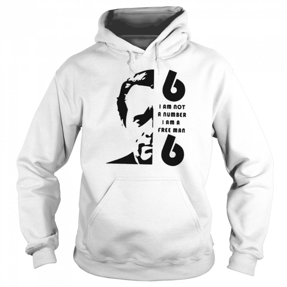 The Prisoner I am not a number I am a free man shirt Unisex Hoodie