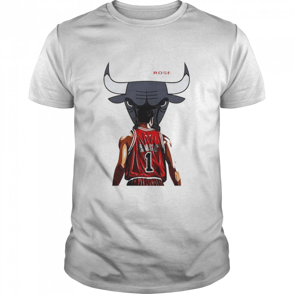 Rose Chicago Bulls Basketball T-Shirt