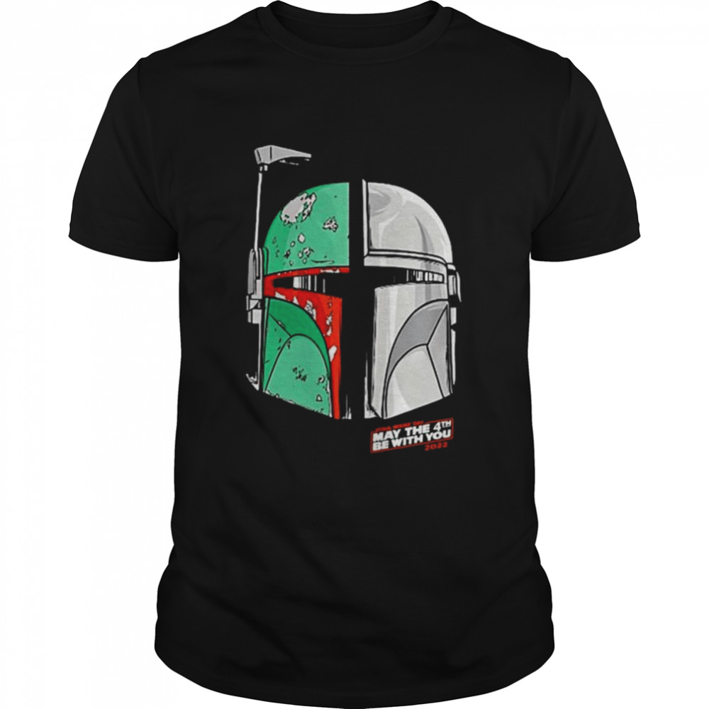Boba Fett And The Mandalorian Star Wars May The 4Th Be With You 2022 Shirt