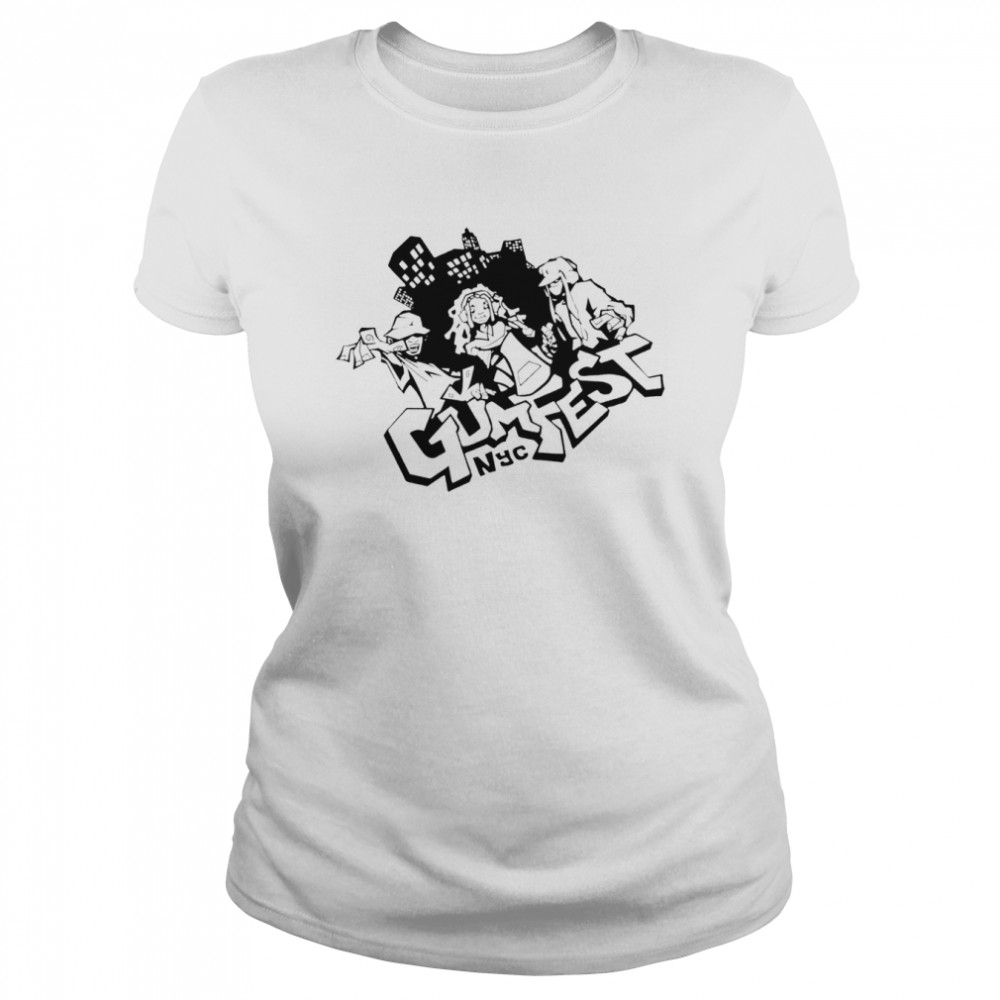 Gumfest Nyc characters shirt Classic Women's T-shirt
