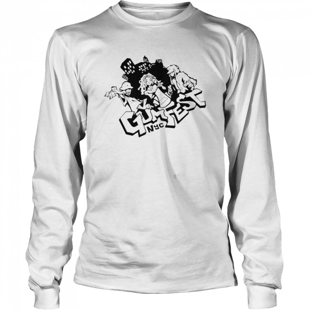 Gumfest Nyc characters shirt Long Sleeved T-shirt