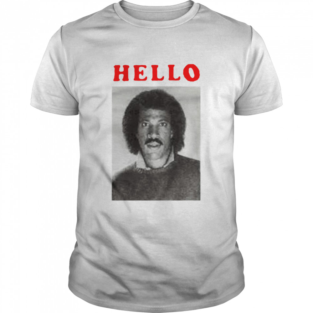 Hello Lionel Richie  Classic Men's T-shirt