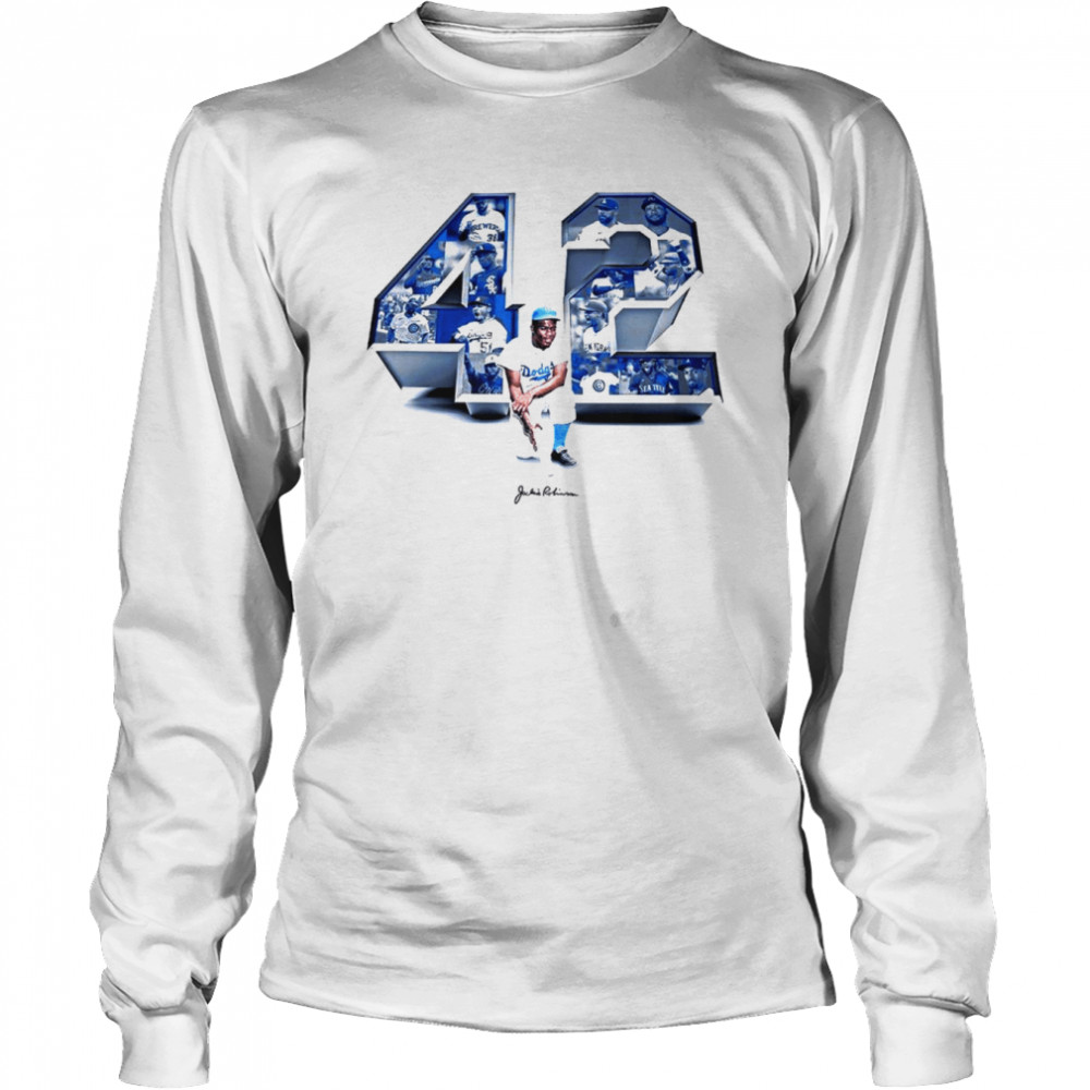 Jackie Robinson 42 shirt Long Sleeved T-shirt