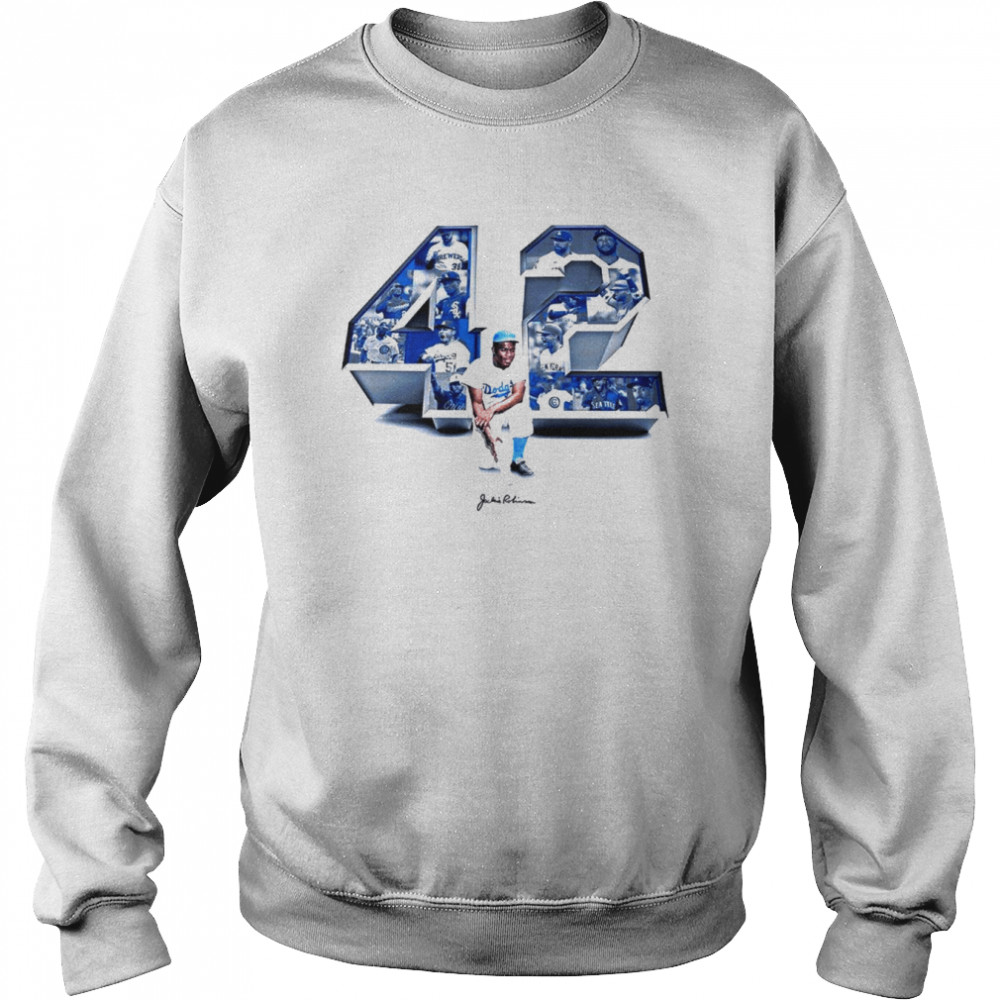 Jackie Robinson 42 shirt Unisex Sweatshirt