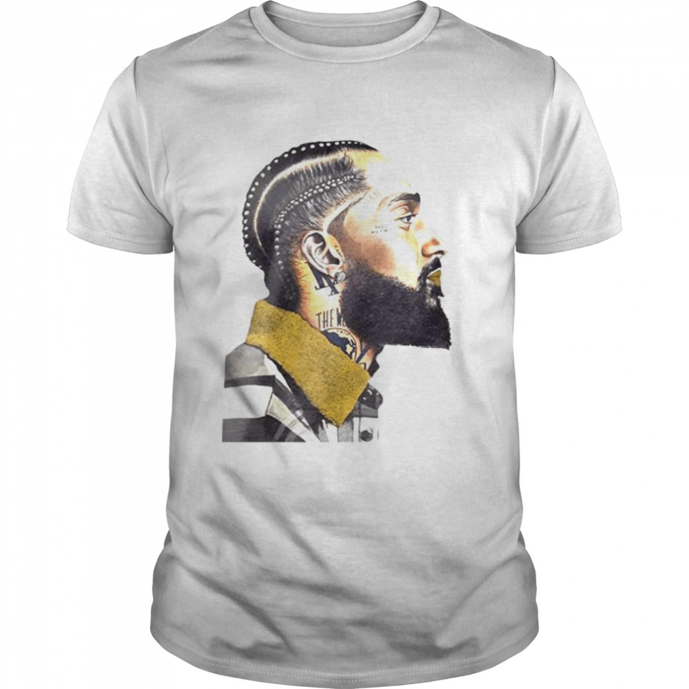 Nipsey Hussle Jordan 5 Jade Horizon shirt Classic Men's T-shirt