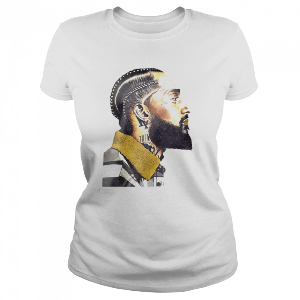 Nipsey Hussle Jordan 5 Jade Horizon shirt Classic Women's T-shirt